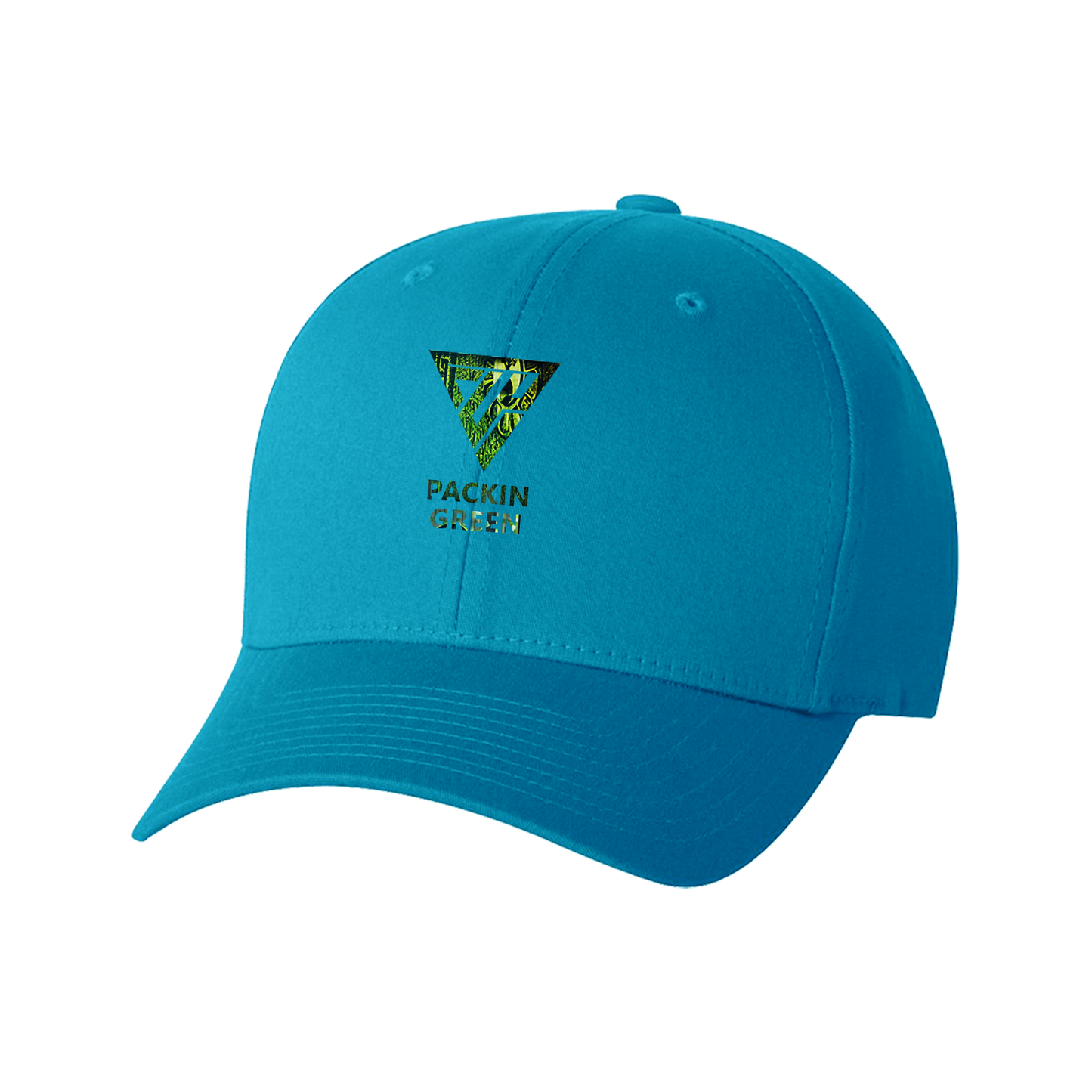 Woman's Snap Back Baseball Cap (Baby Blue)