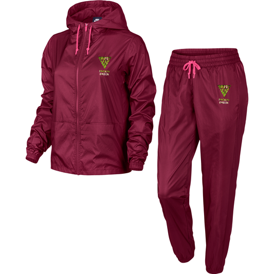 Women's Packin Green Tracksuit (Red Devil)