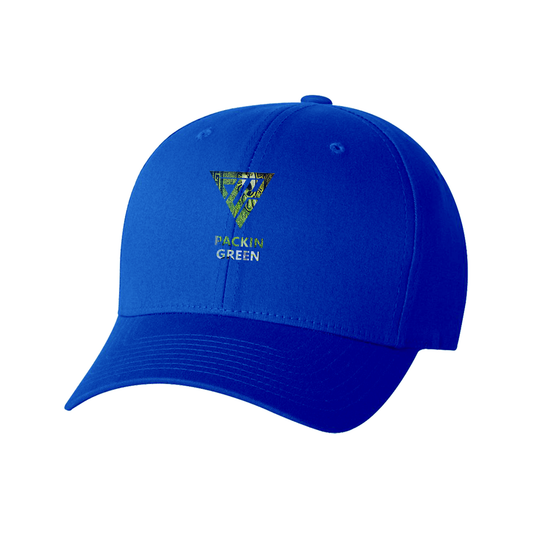 Men's Blue Packin Green Snap Back Baseball Cap