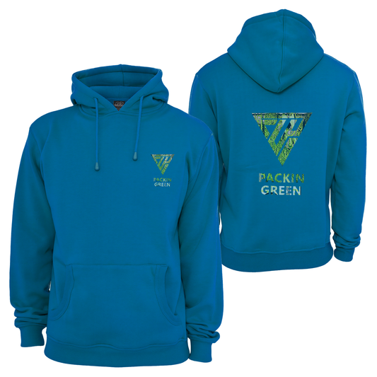 Men's Packin Green Hoodie/Pullover (Blue)