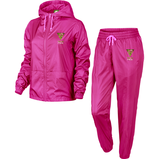 Women's Packin Green Tracksuit (Pink)