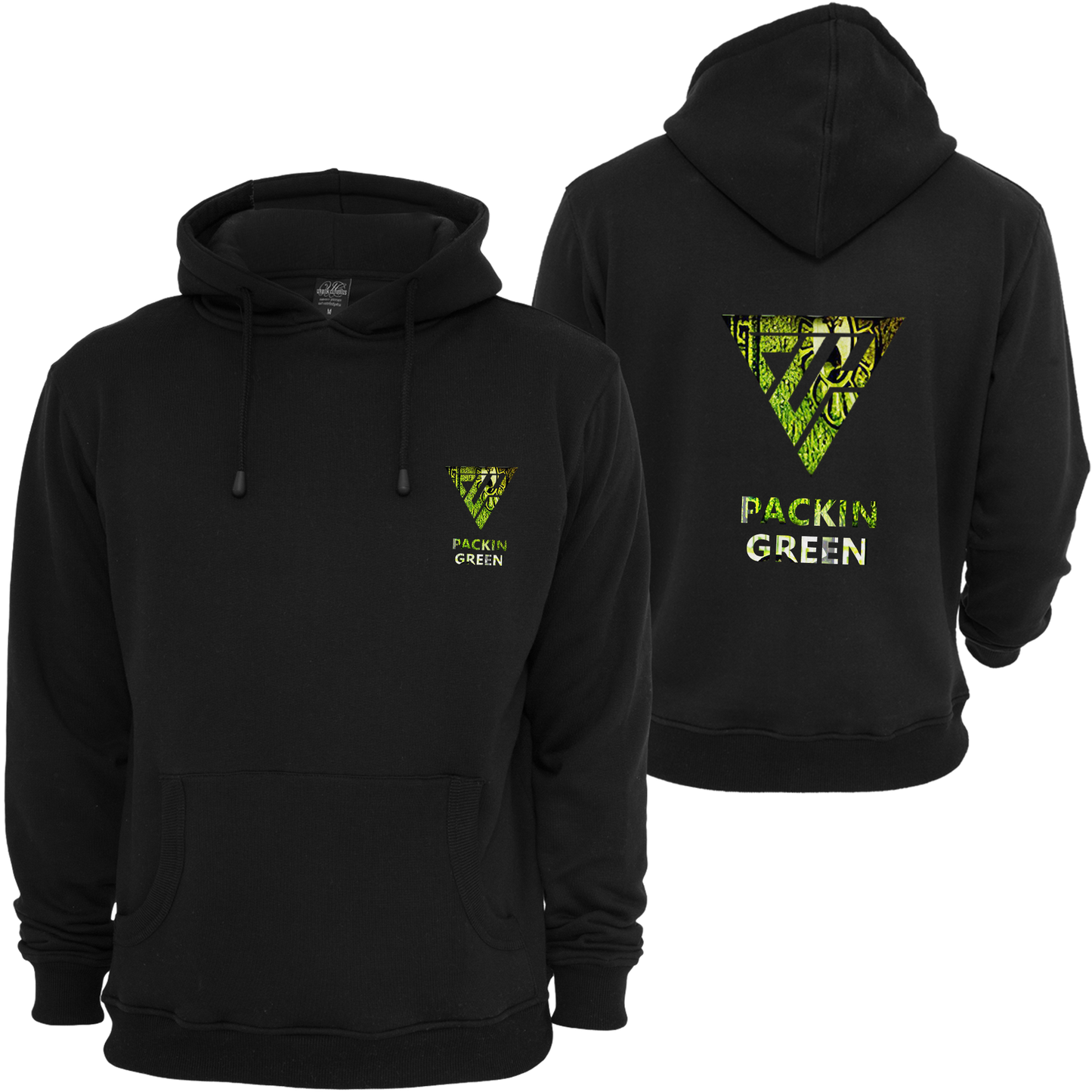 Men's Packin Green Hoodie/Pullover (Black)